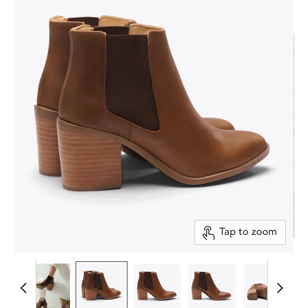 Nisolo Heeled Chelsea Commuter Boots Brown